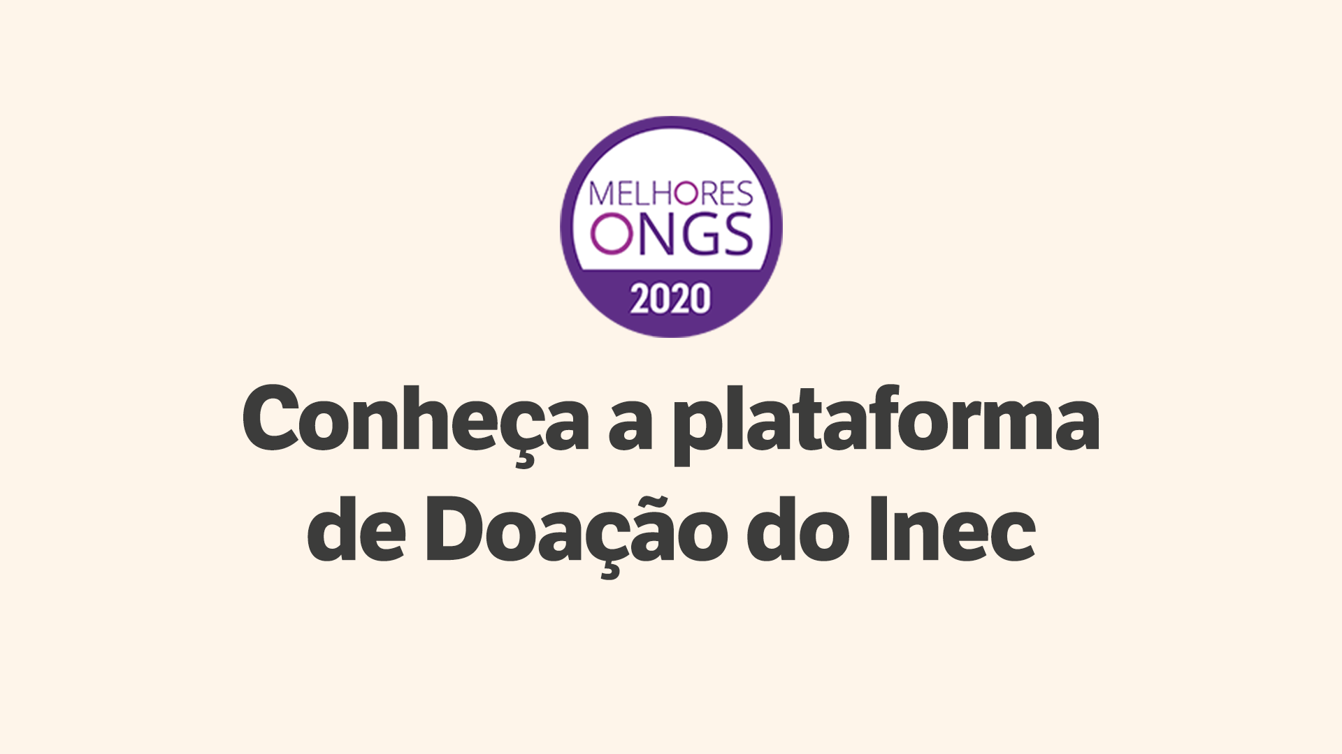 plataforma de doação