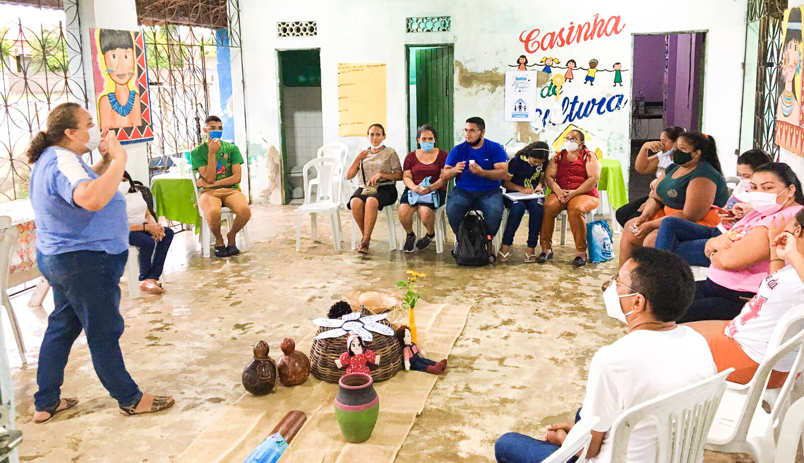 reunião sobre plano de desenvolvimento local sustentável em itapiúna